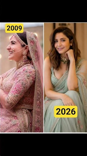 Anushka Sharma Then vs Now (2010 ➜ 2026) | Amazing Transformation 😍 #bollywood #song #love