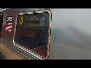 NYC Subway BMT R68A (N) Train Full Ride From Coney Island-Stillwell Avenue to Astoria-Ditmars Blvd