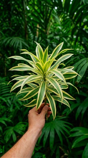 The fastest way to propagate Variegated Dracaena #planttips #dracaena #propagation