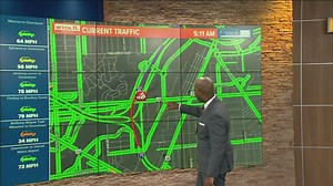 Crash on I-75 SB near Jeep Pkwy slows down traffic Wednesday morning