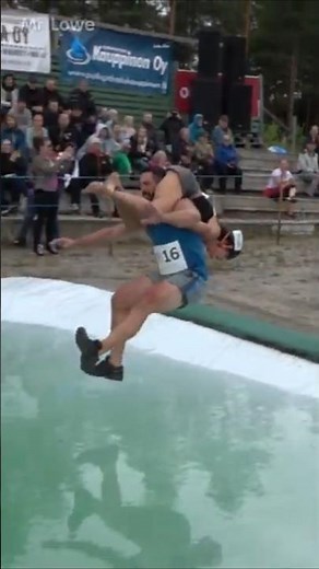 Wife Carrying World Championship 😍