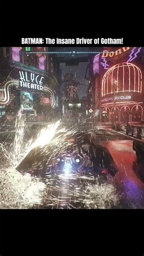 BATMAN: The Insane Driver of Gotham! #shorts #batman