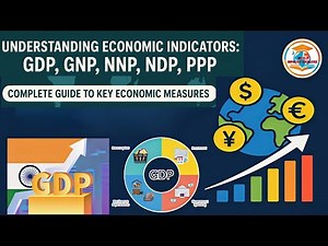 Understanding Economic Indicators: GDP, GNP, NNP, NDP, PPP | Complete Guide to Key Economic Measures