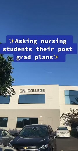 CNI College Nursing Students Share Post-Graduation Plans