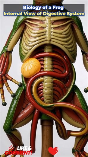 #froganatomy #digestivesystem #biologyeducation