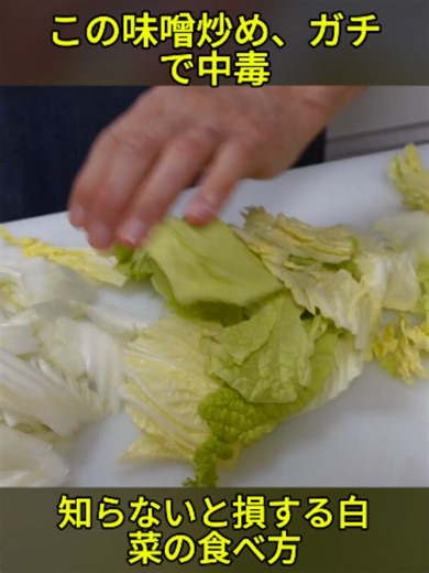 プロが毎日でも食べたいと思う！白菜が普段の何倍も美味しくなす【白菜と豚肉の味噌炒め】の作り方#tiktok教室 #簡単レシピ #大根 #漬け物 #大根レシピ #やみつき大根 #家庭料理 #和食レシピ #保存食 #おうちごはん #手作りレシピ #trend #viral #tiktokjapan #fbyツ