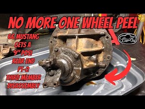 Ford 9" posi rear end PT 2 (Third member disassembly)
