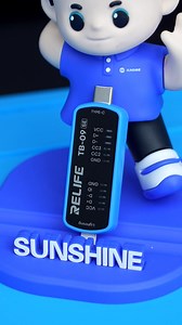 Charging failure? TB-09SE tester diagnosis in 3 sec - faulty charging port ⚡or adapter!🔌 #SUNSHINETOOLS #phonerepairtools #ChargingPortTester #TechnologyInnovation #RELIFE | Guangzhou Sunshine Electronic Technology Co., Ltd.