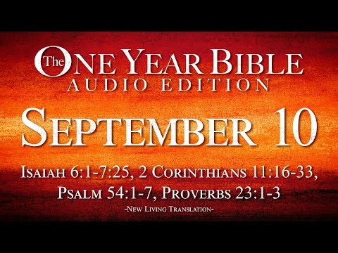 September 10 | One Year Bible Audio Edition