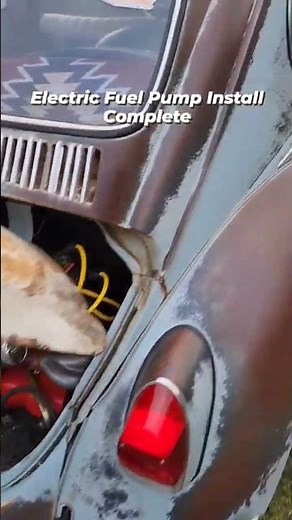 Electric Fuel Pump Install Complete