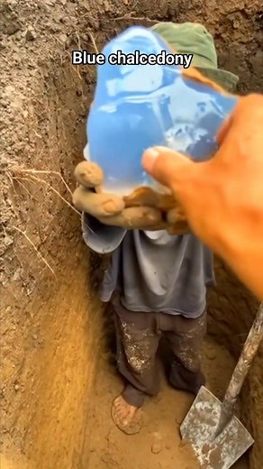 1.6K views · 1.9K reactions | Blue chalcedony #finding #hunting | Rajo Chalcedony | Facebook