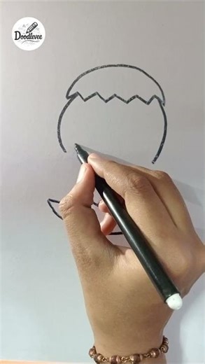 let's create simple drawing 😄❤️ #mydoodleworld #doodlevee #drawing #art #animalart