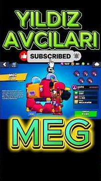 EFSANEVİ KARAKTER MEG !!! KOSTÜM TANITIMI Brawl Stars #brawlstars #brawlstarsshorts