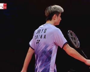 Pinpoint accuracy from Shi Yu Qi! 🇨🇳 Follow live action: https://bwf.tv HSBC Sport #BWFWorldTourFinals #Hangzhou2024 | BWF — Badminton World Federation