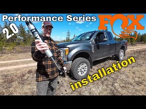 Fox 2.0 Performance Series Shocks Installation Front and Back F250