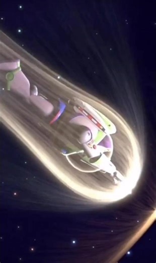 Buzz Lightyear Flying Through Space #toystory2 #buzzlightyear #Lightyear #Space