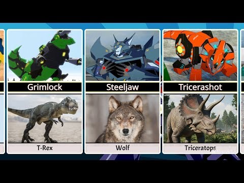 Transformers Robots In Disguise Characters In Real Life