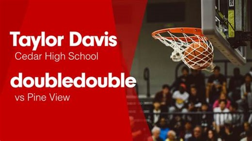 Taylor Davis Game Report: vs Dixie