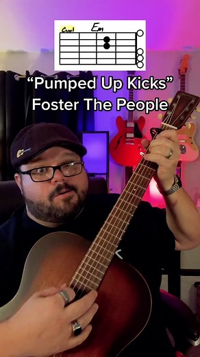 Learn to Play Pumped Up Kicks on Guitar | Guitar Tutorial