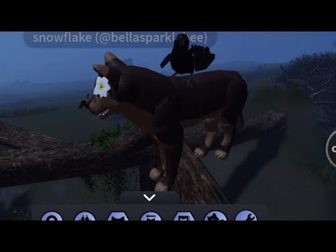 Wolf role play (Wolf’s pack Alpha RP) on Roblox!