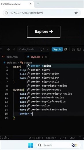 Amazing Expand Button | HTML CSS