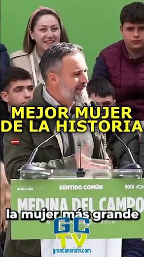 🔥"The greatest woman in the history of the world, Isabella I of Castile" Santiago Abascal VOX