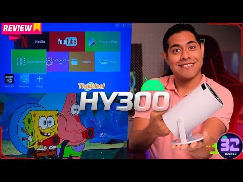 Mini Proyector Android 180° | ThunDeal HY300 Review en Español