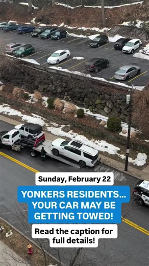 Snow Emergency Routes Enforcement in Yonkers