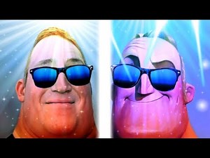 Mr. Incredible Becoming Canny but it's Phase 5 of Canny