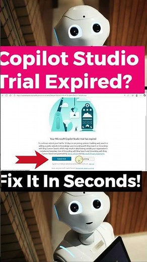 Copilot Studio Trial Expired? Fix It in 30 Seconds! #shorts
