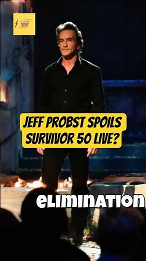 Jeff Probst SPOILS Survivor 50 LIVE?! Fans Shocked!