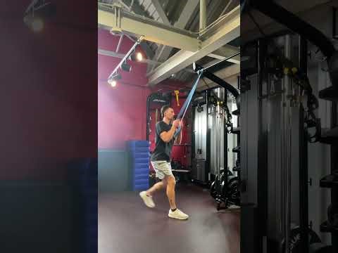 Band De-loaded Reverse Lunges