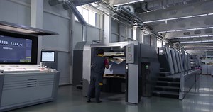 Industrial machines for printing in the factory