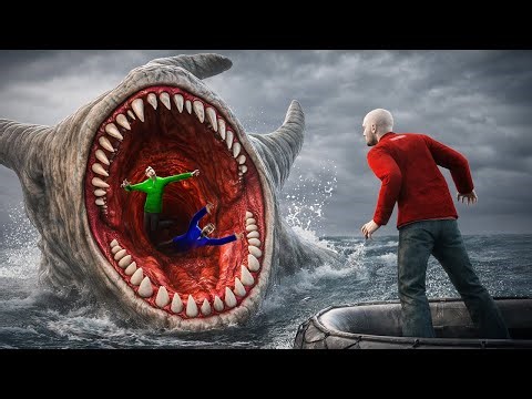 МЫ ДАЖЕ НЕ ПЛЫЛИ ДАЛЕКО В ОКЕАН! МОРСКАЯ ЗВЕЗДА МОНСТР! УГАР И БЕЗУМИЕ В Garry`s Mod