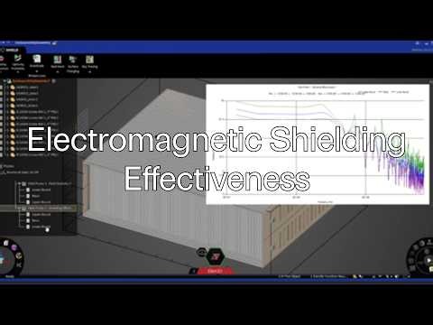 Ansys STK Shield Plus: Electromagnetic Shielding Effectiveness