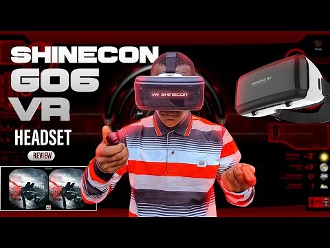 The Low Budget VR Headset! For Mobile Devices | SHINECON G06 | Unboxing And Review