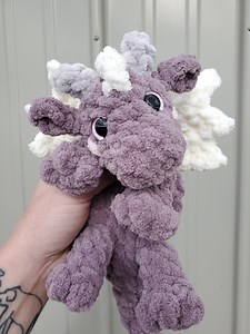 Baby Dragon Snuggler - Handcrafted Tiny Dragon Plushie - Small Unstuffed Dragon Toy - Custom Dragon ESSA - Etsy