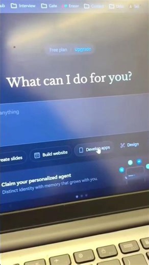 This AI website builds entire apps from a single PROMPT! 🤯 #shorts