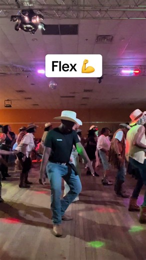 Flex Line Dance Routine — Smooth Steps & Arm Pops