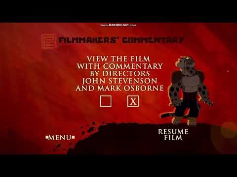 Kung Fu Panda DVD Menu Walkthrough