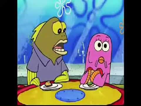 SpongeBob Hurts Customers' Feeling by Joking