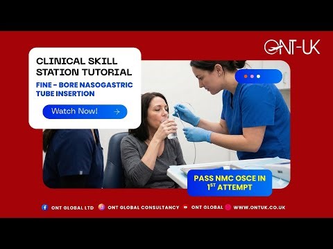 Fine-Bore Nasogastric Tube Insertion | Clinical Skill Station Tutorial for UK OSCE | Part 1