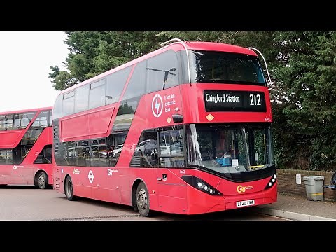 London Bus Route 212 - St James Street to Chingford - Better Quality