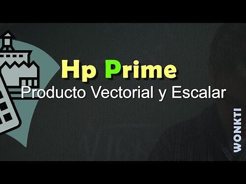 HP Prime, Referencia: Producto Vectorial y Escalar