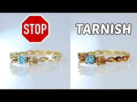 How To Prevent Bare Metal From Tarnishing (Tips For Beginners) Jewelry Making, Coating DIY Rings