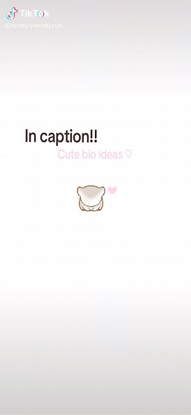 Cute Bio Ideas for Your Profiles