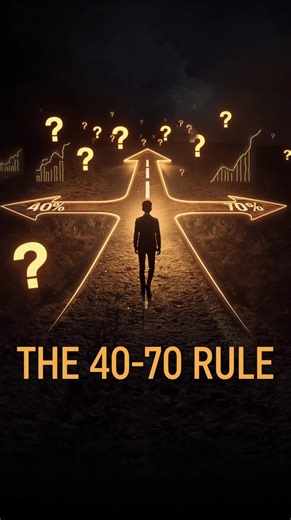 The 40-70 Rule: How Smart People Make Fast Decisions #psychologyfacts #decisions #smart #emotion #brain