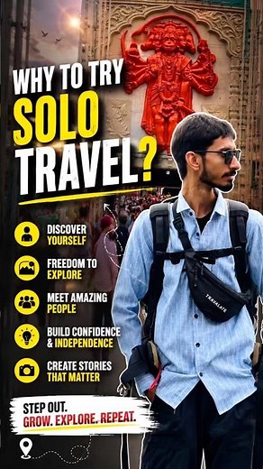 Why Everyone Should Try Solo Travel At Least Once! 🌍✈️ #longtrip