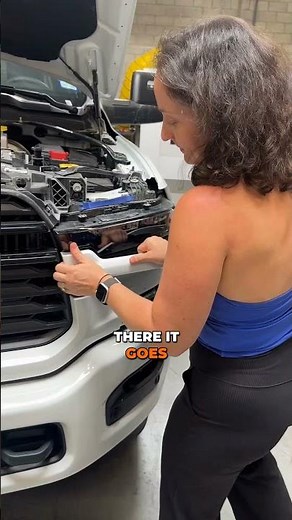 RAM 2500 Off-Road Light Install - How To | M&R Automotive #shorts