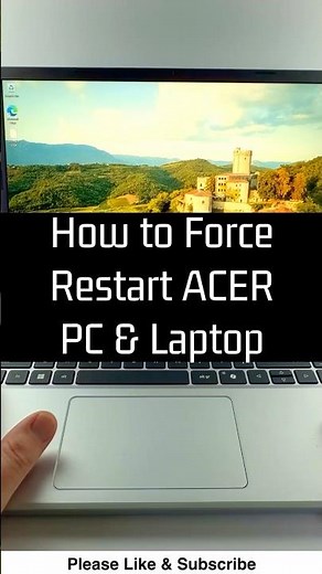How to Force Restart ACER PC & Laptop